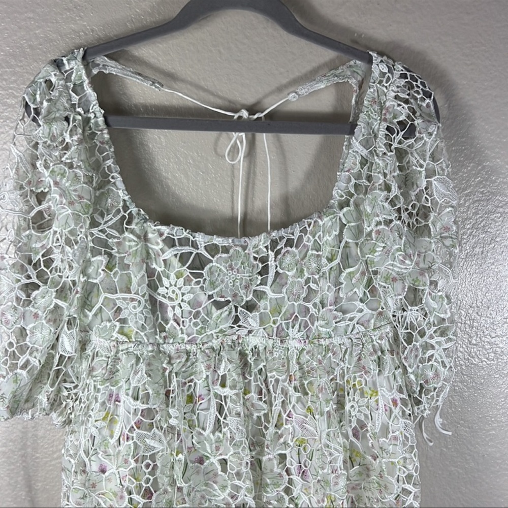 For Love and Lemons Sundae Babydoll Mini Dress - Picture 7 of 11